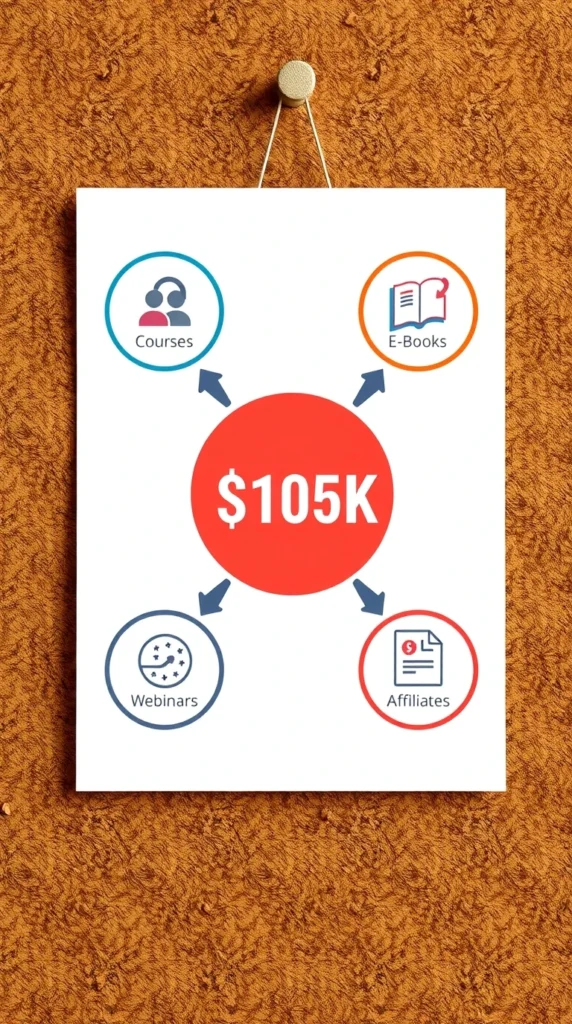 Why is the $105K month significant?