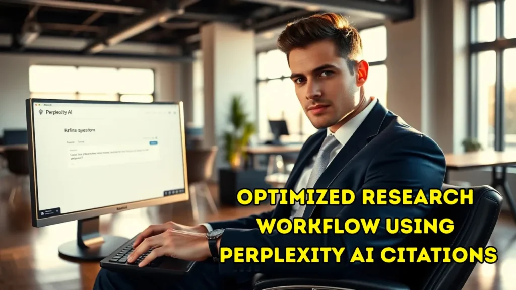 Optimized Research Workflow Using Perplexity AI Citations