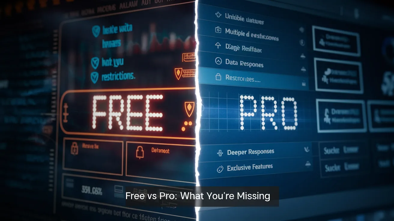 Crippling Limits: Free vs Pro Perplexity AI Features