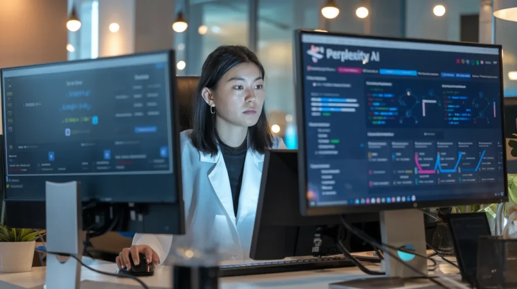 How is Perplexity AI different from a traditional search engine?