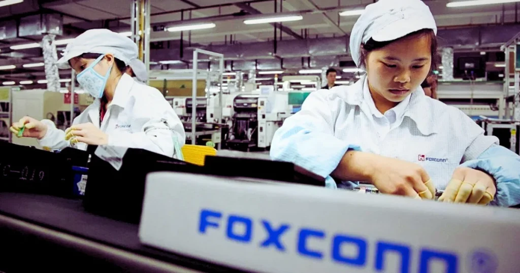 What is the nature of Foxconn’s partnership with TECO?