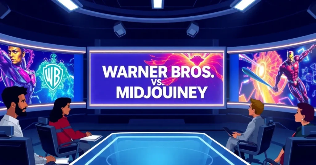 Hollywood vs. AI: Warner Bros. Joins Disney & Universal in Midjourney Copyright Showdown