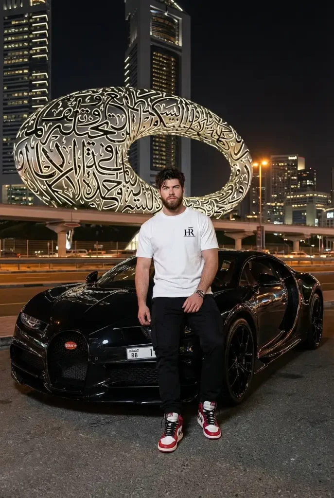 Luxury Supercar Night Portrait - Viral AI Image Prompt