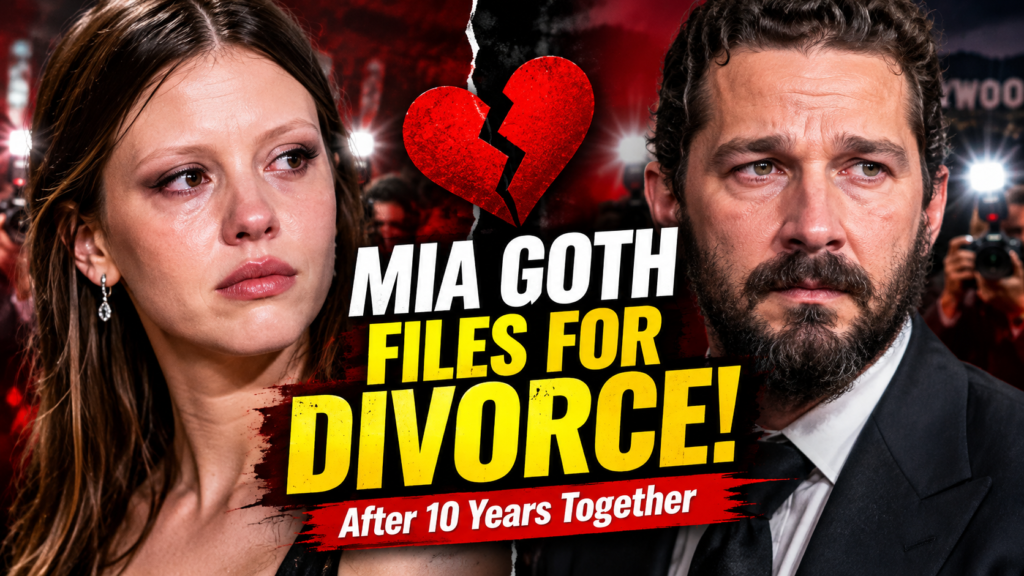 Mia Goth Files for Divorce From Shia LaBeouf
